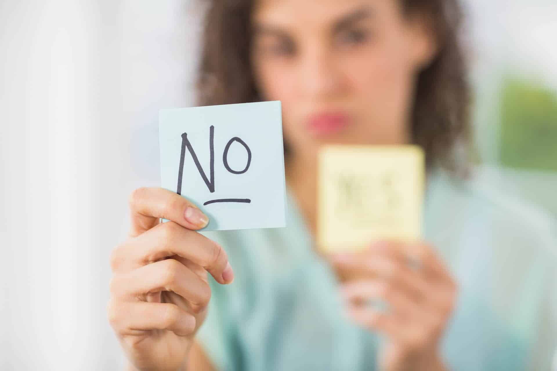 Decir “no” sin sentirte culpable: Un arte para el bienestar personal
