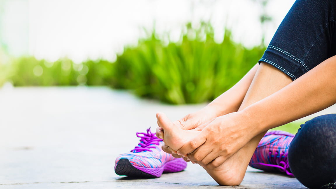 Cuidado de los pies para mujeres activas