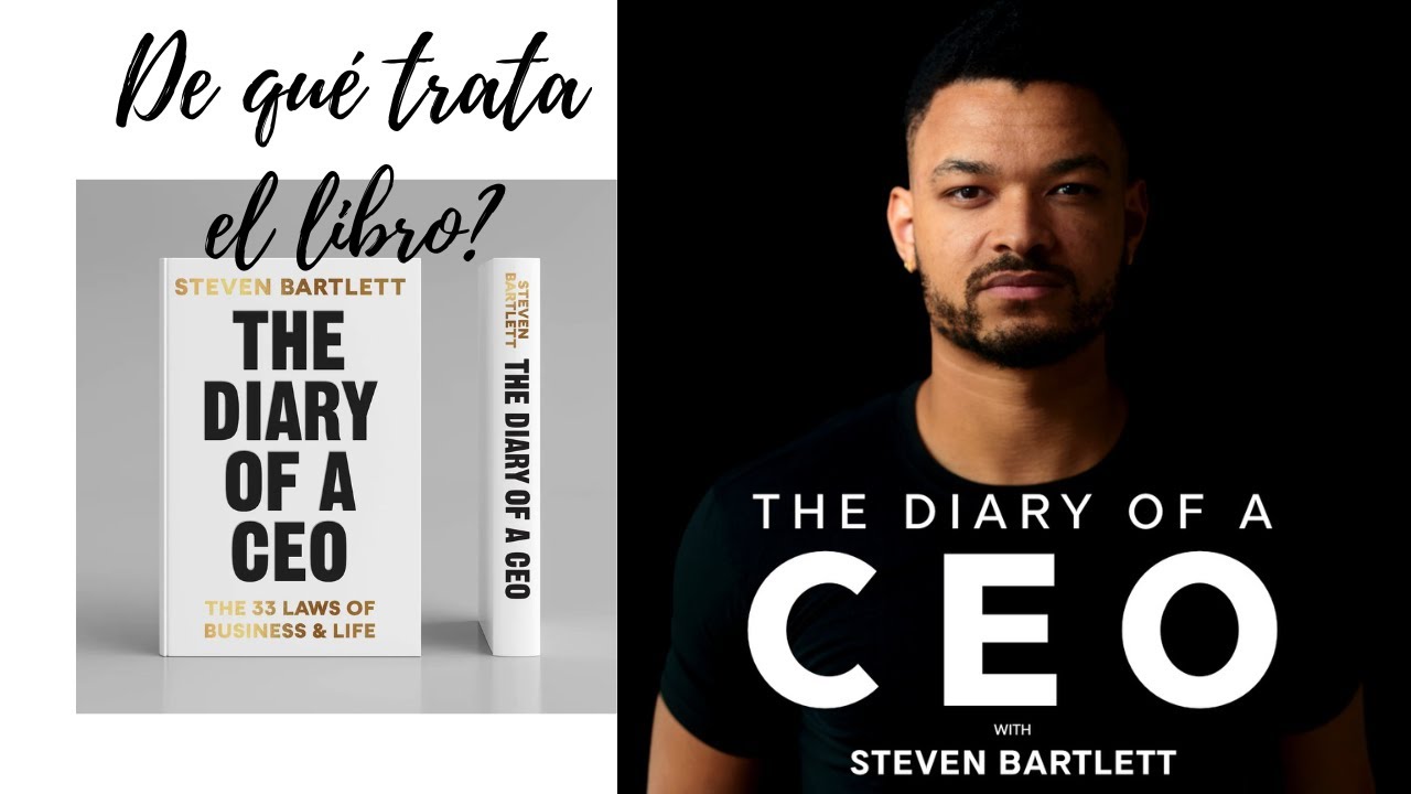 BookClub: “Diario de un CEO”, de Steven Bartlett